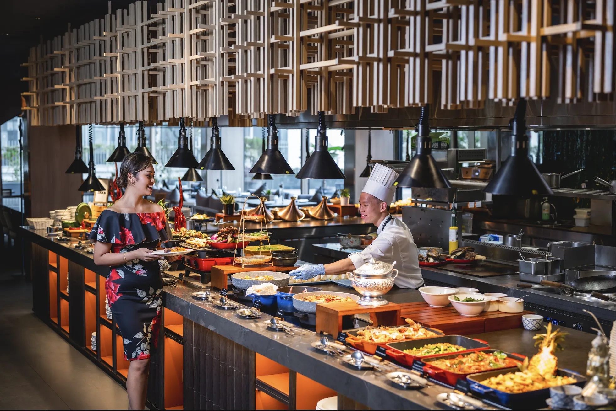 Liburan Sambil Menikmati Buffet Halal di Hotel ala Taman di Marina Bay (Ada Kids Room dan Playground!)