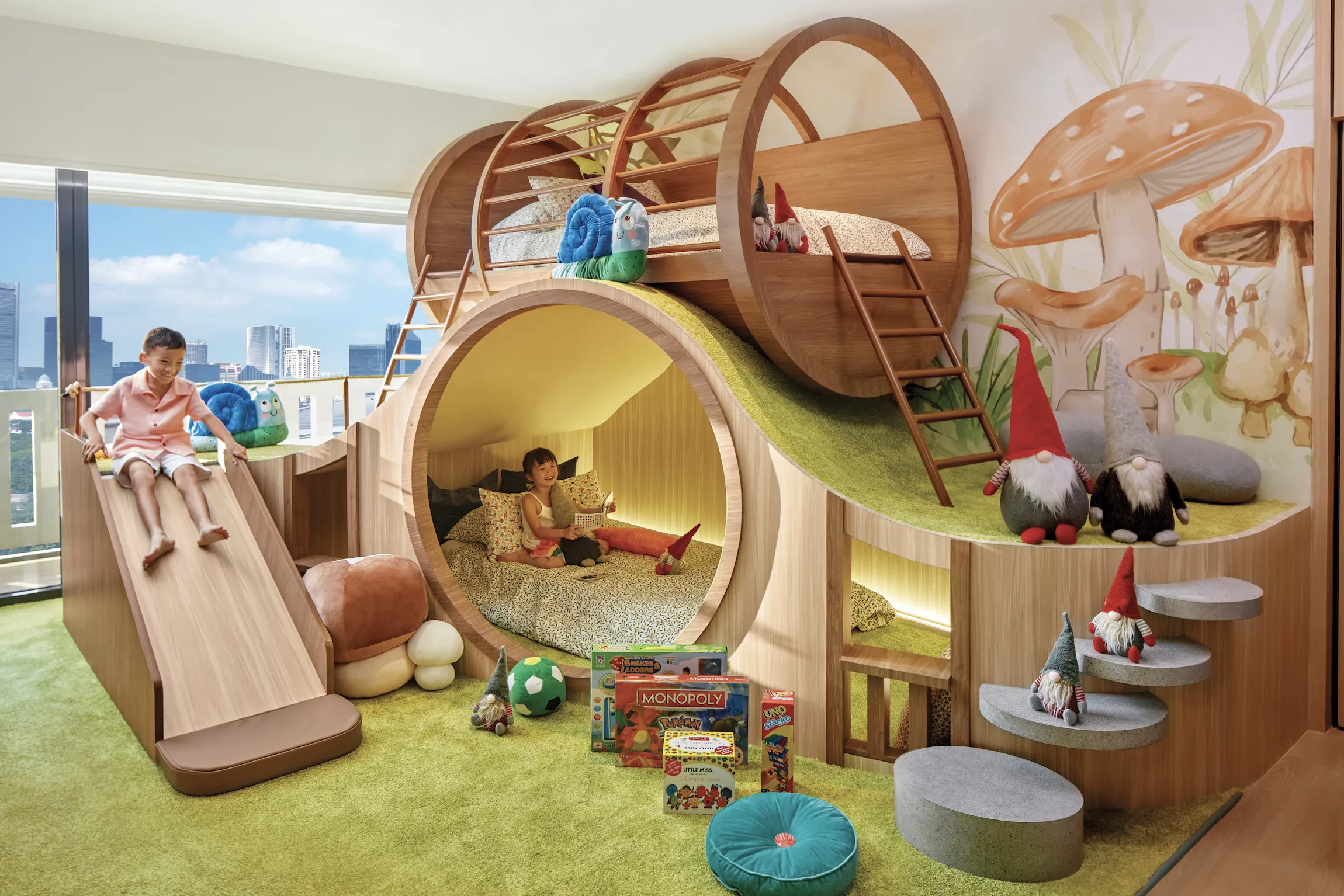 Liburan Sambil Menikmati Buffet Halal di Hotel ala Taman di Marina Bay (Ada Kids Room dan Playground!)