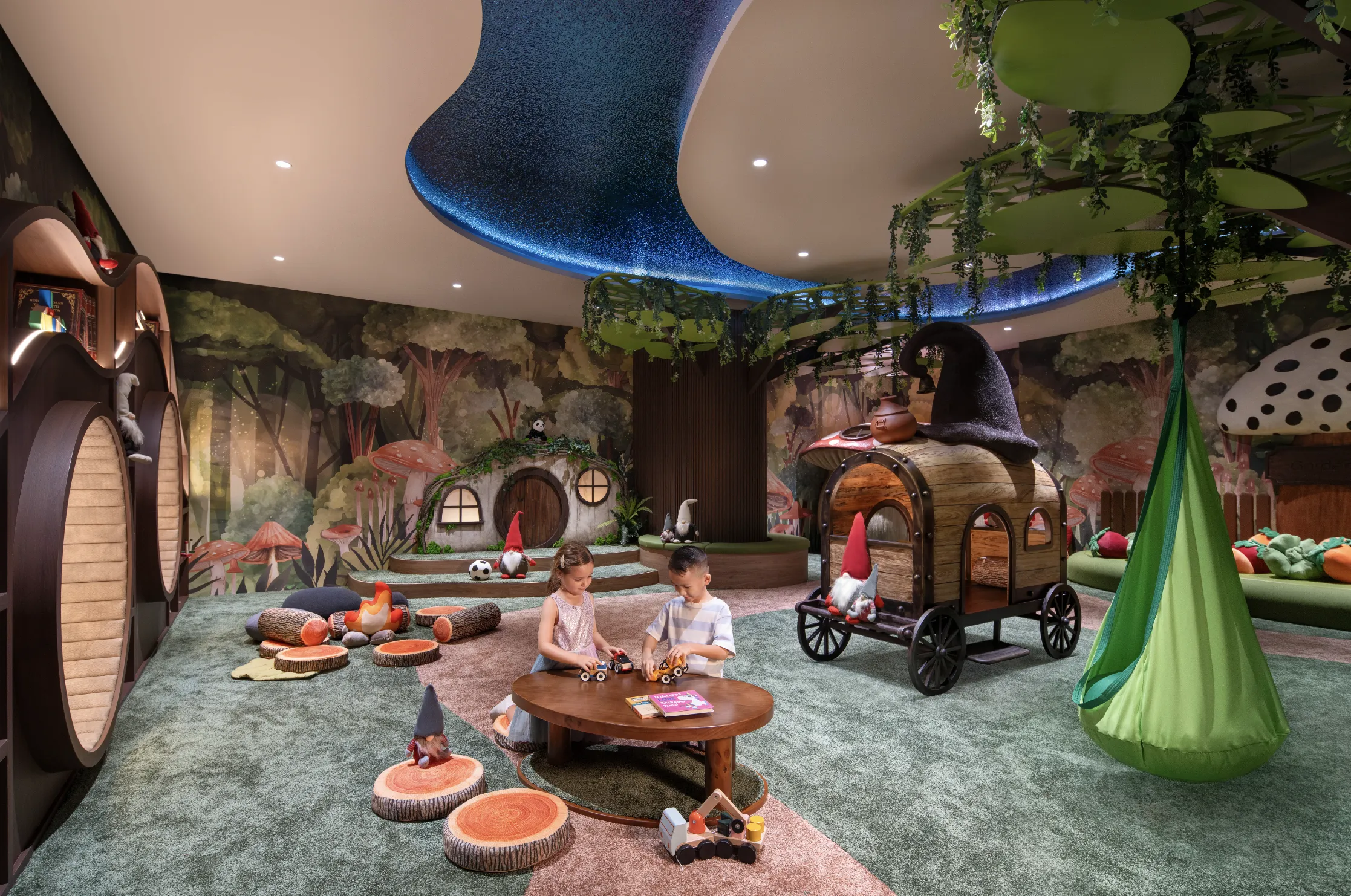 Liburan Sambil Menikmati Buffet Halal di Hotel ala Taman di Marina Bay (Ada Kids Room dan Playground!)