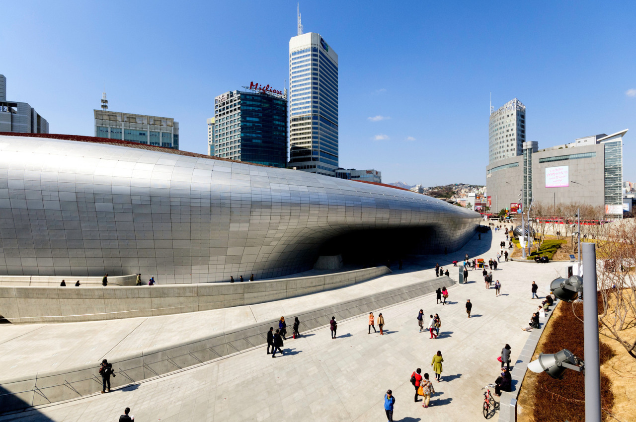ddp dongdaemun design plaza seoul korea