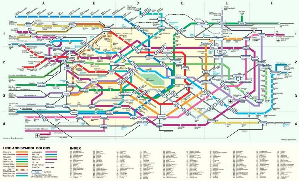 Japan Train Line