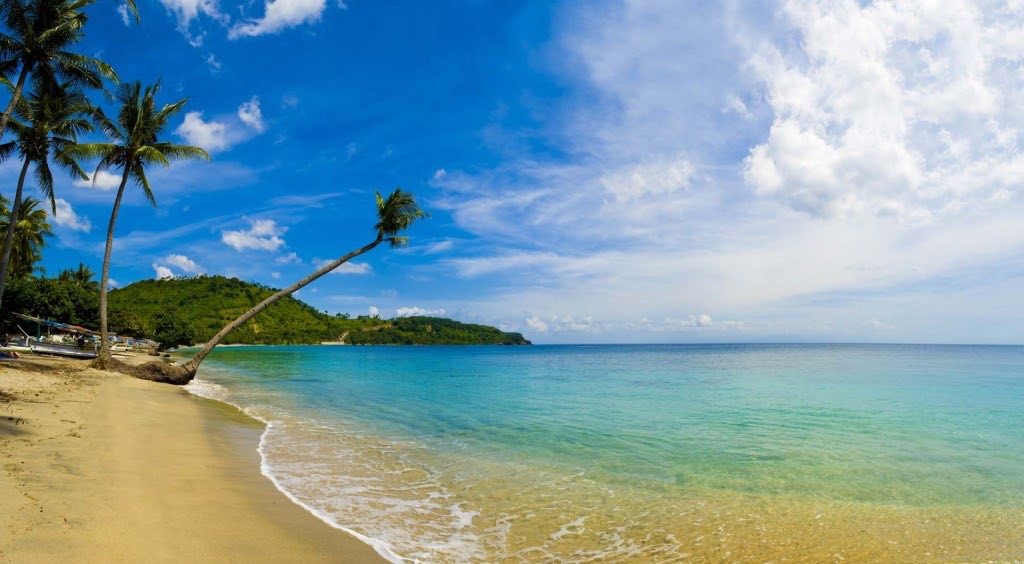 Lombok, tropical Nippah Beach
