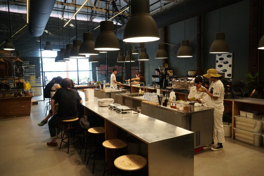 a coffee roaster warehouse 30