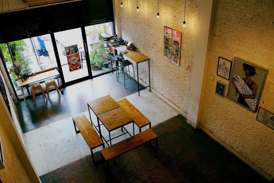 bridge cafe art space