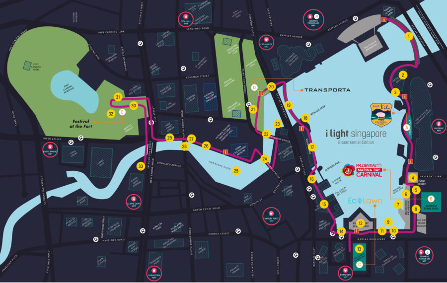 i light 2019 map