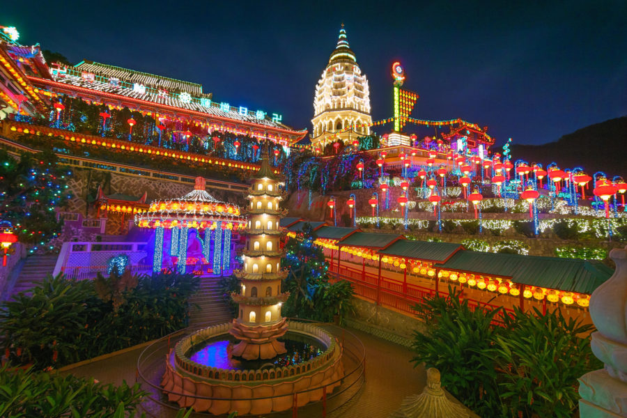 Kek Lok Si Display of Lights