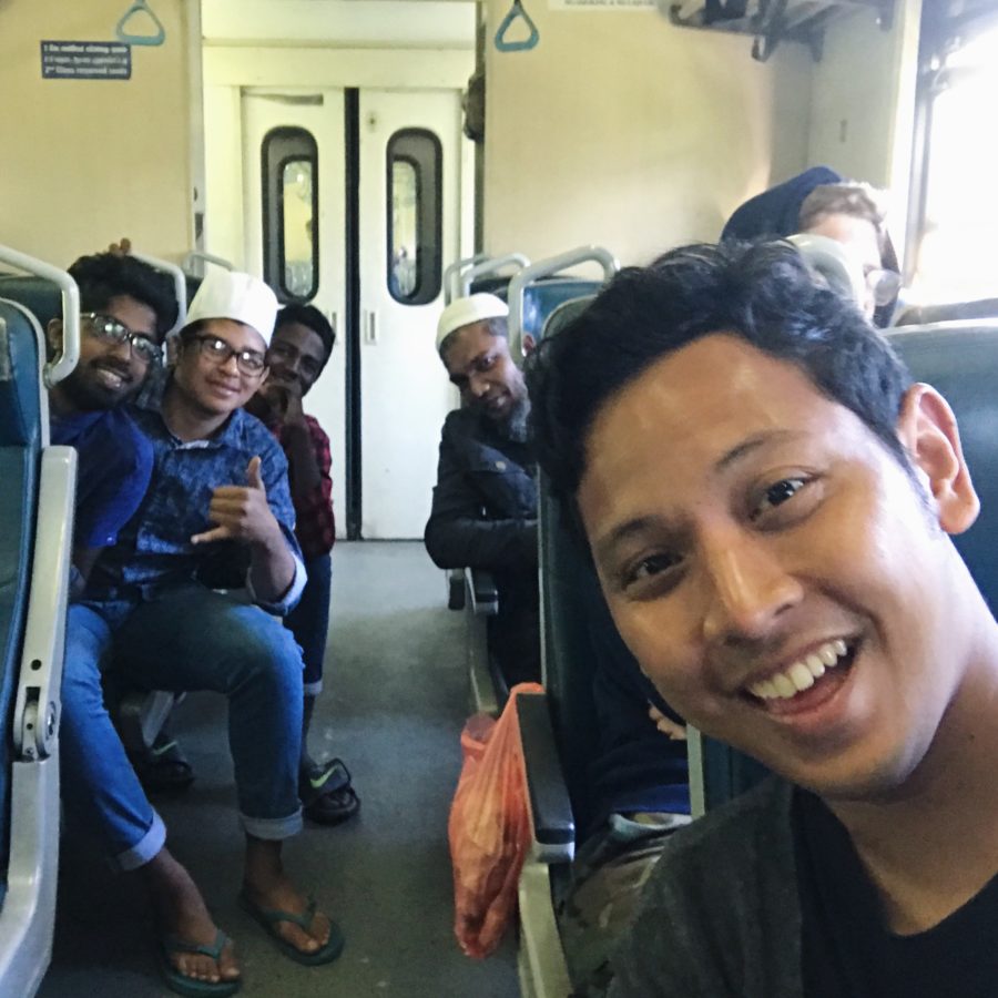 sri lanka train locals